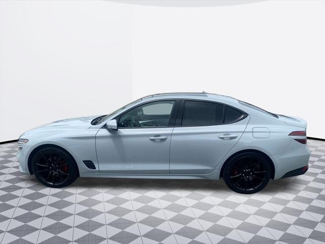 used 2022 Genesis G70 car, priced at $29,500