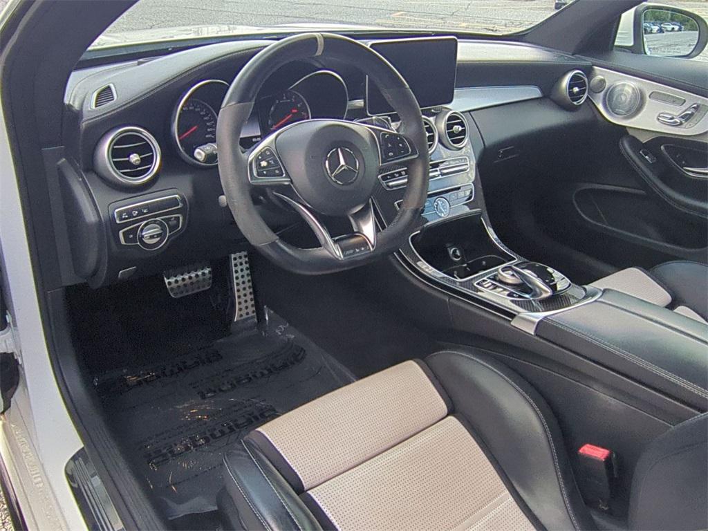 used 2018 Mercedes-Benz AMG C 63 car, priced at $48,000