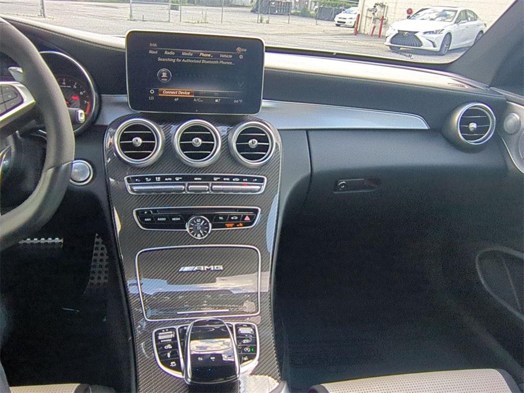 used 2018 Mercedes-Benz AMG C 63 car, priced at $48,000