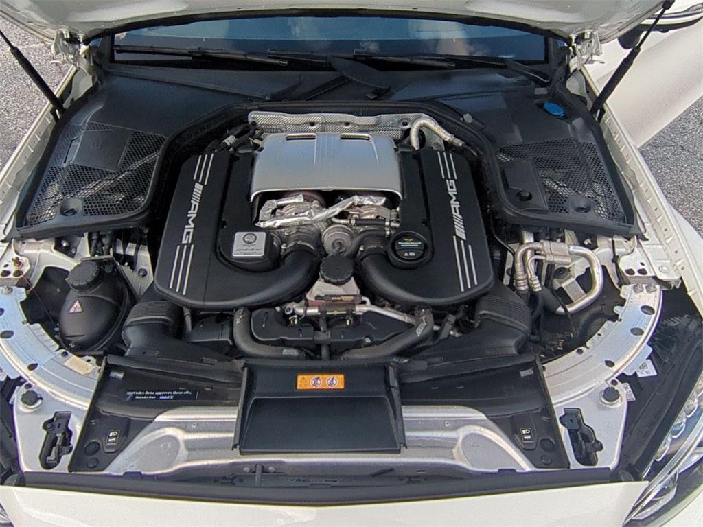 used 2018 Mercedes-Benz AMG C 63 car, priced at $48,000