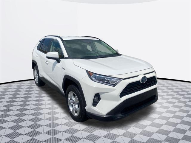 used 2020 Toyota RAV4 Hybrid car, priced at $21,000