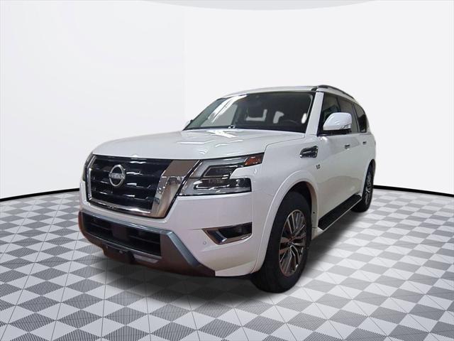 used 2021 Nissan Armada car, priced at $28,000