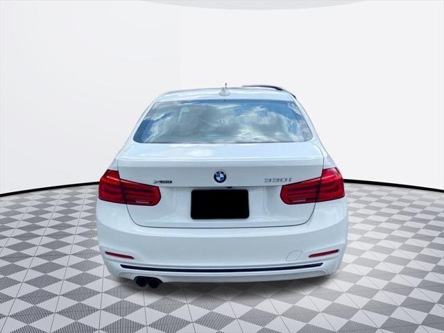 used 2018 BMW 330 car, priced at $25,000