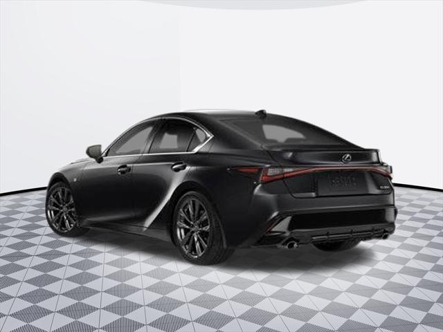 new 2025 Lexus IS 350 car, priced at $55,363