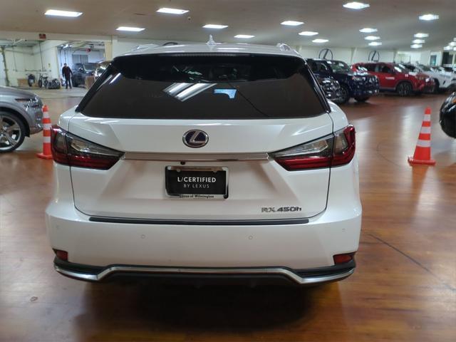 used 2022 Lexus RX 450h car, priced at $46,000