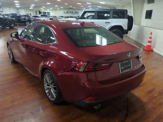 used 2015 Lexus IS 250 car, priced at $21,500