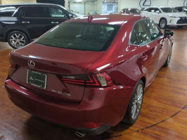 used 2015 Lexus IS 250 car, priced at $21,500