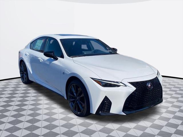 new 2025 Lexus IS 350 car, priced at $55,829