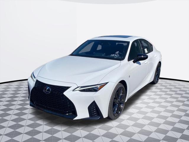 new 2025 Lexus IS 350 car, priced at $55,829