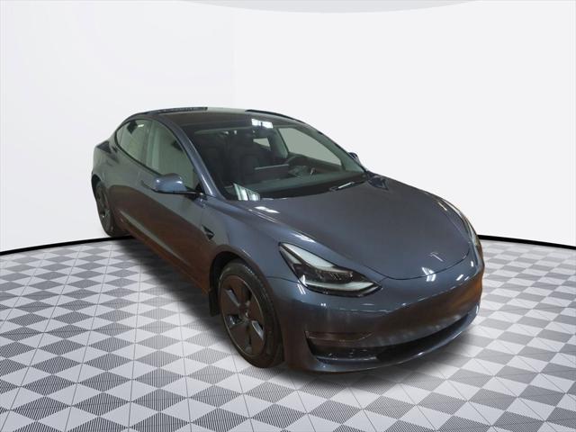 used 2023 Tesla Model 3 car, priced at $27,000