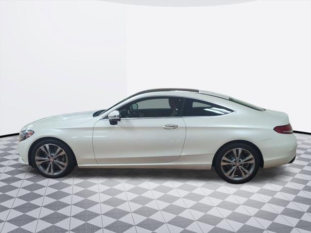 used 2017 Mercedes-Benz C-Class car, priced at $22,000