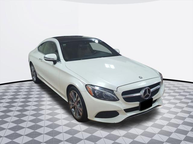 used 2017 Mercedes-Benz C-Class car, priced at $22,000