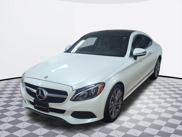 used 2017 Mercedes-Benz C-Class car, priced at $21,400