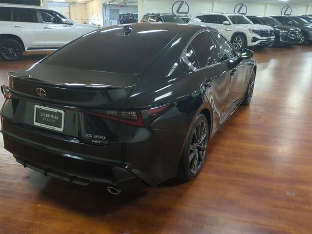 used 2023 Lexus IS 350 car, priced at $42,000