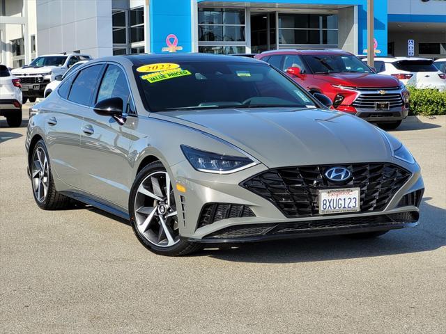 used 2022 Hyundai Sonata car, priced at $20,974