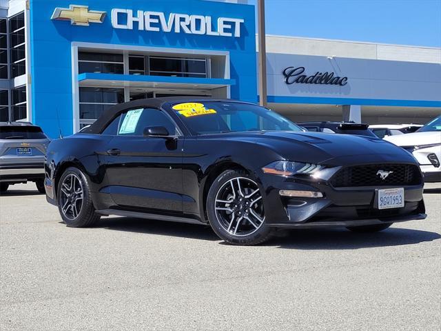 used 2021 Ford Mustang car, priced at $22,304