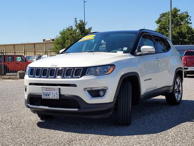 used 2021 Jeep Compass car, priced at $23,216