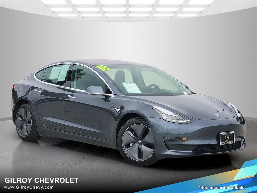 used 2018 Tesla Model 3 car, priced at $27,197