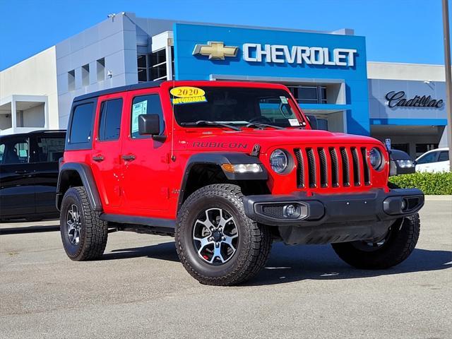 used 2020 Jeep Wrangler Unlimited car, priced at $32,989