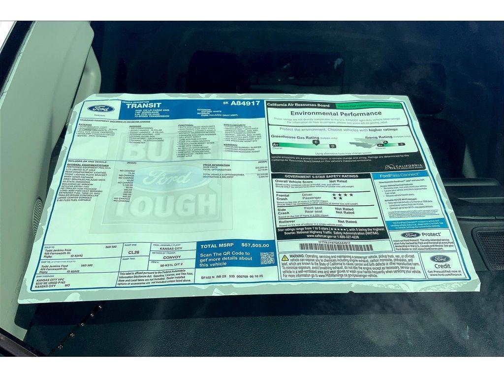 new 2025 Ford Transit-150 car, priced at $57,505