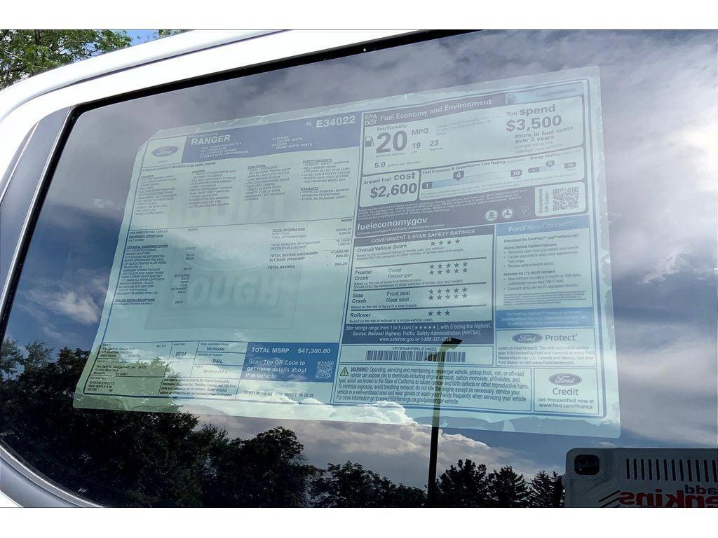 new 2025 Ford Ranger car, priced at $47,300