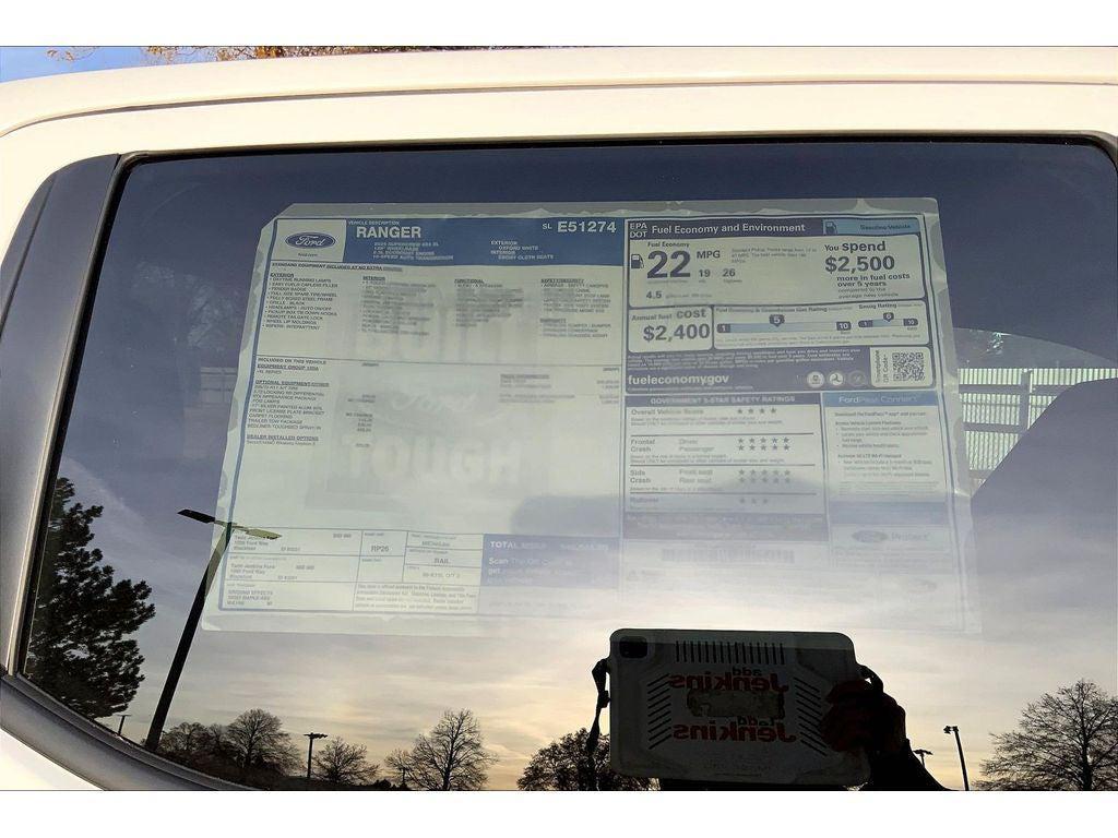 new 2025 Ford Ranger car, priced at $40,565