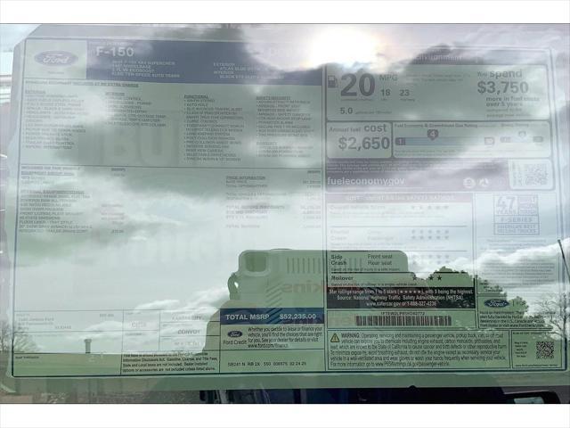new 2025 Ford F-150 car, priced at $52,235
