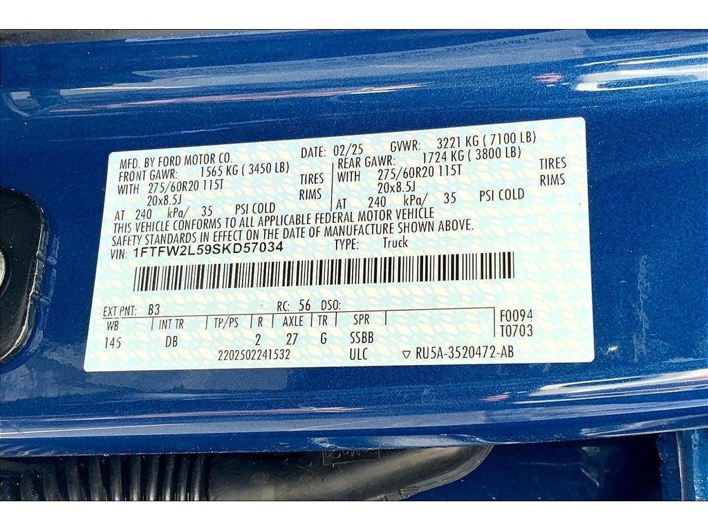 new 2025 Ford F-150 car, priced at $55,355