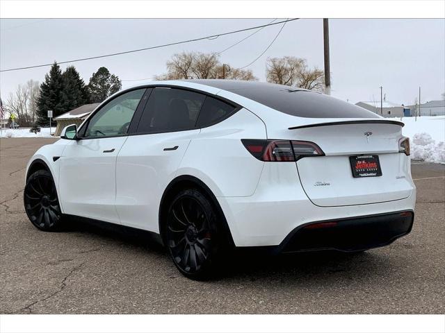 used 2022 Tesla Model Y car, priced at $38,995