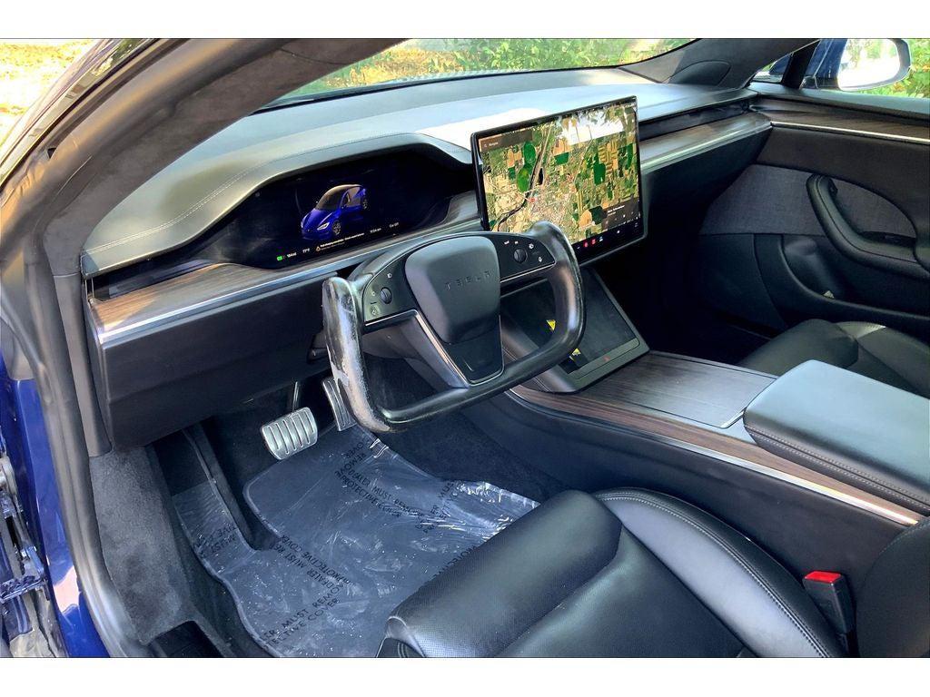used 2021 Tesla Model S car, priced at $38,995