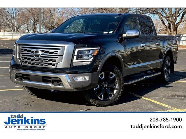 used 2020 Nissan Titan car, priced at $36,995