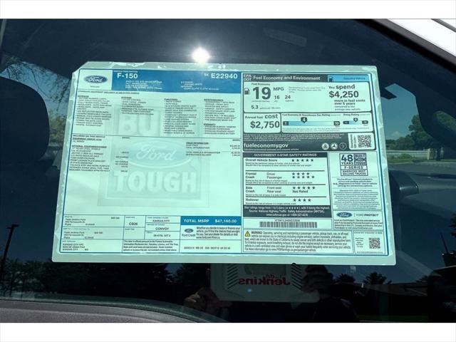 new 2025 Ford F-150 car, priced at $47,160