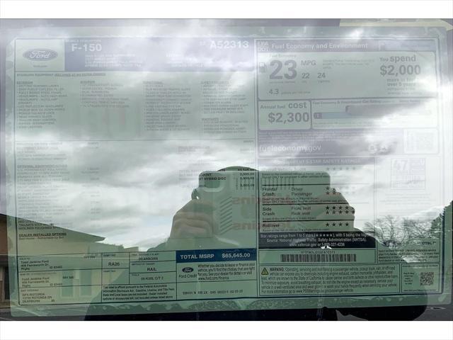new 2025 Ford F-150 car, priced at $65,645