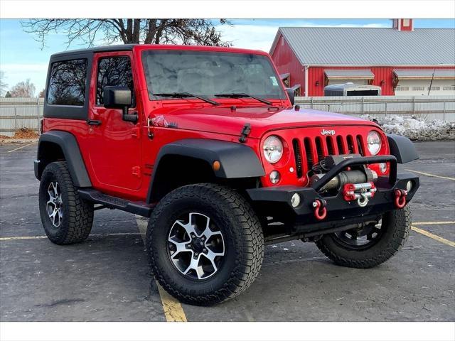 used 2017 Jeep Wrangler car, priced at $23,495