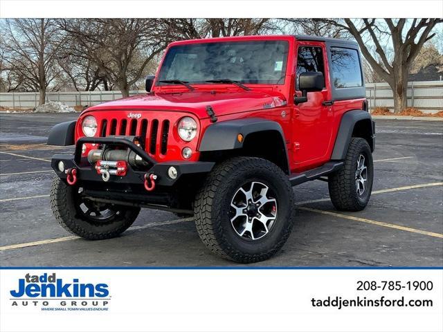 used 2017 Jeep Wrangler car, priced at $23,495