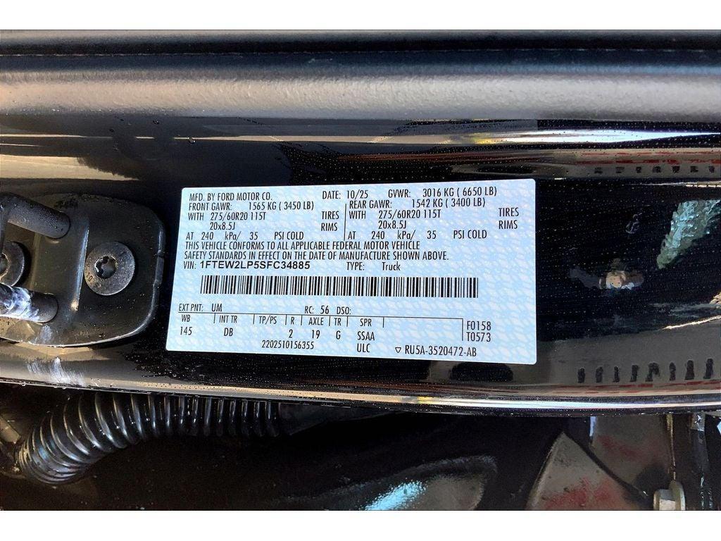 new 2025 Ford F-150 car, priced at $52,360