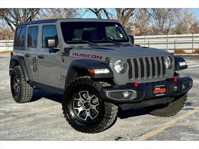 used 2020 Jeep Wrangler Unlimited car, priced at $34,995