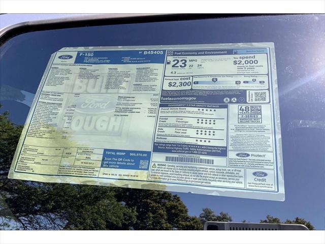 new 2025 Ford F-150 car, priced at $66,970
