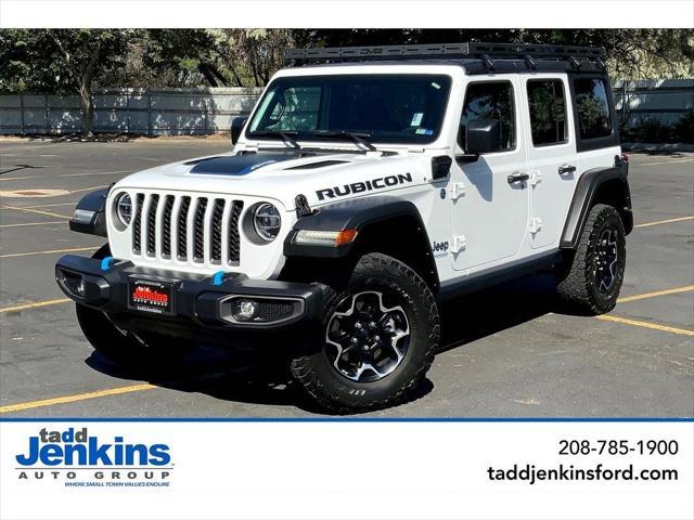 used 2021 Jeep Wrangler Unlimited 4xe car, priced at $36,495