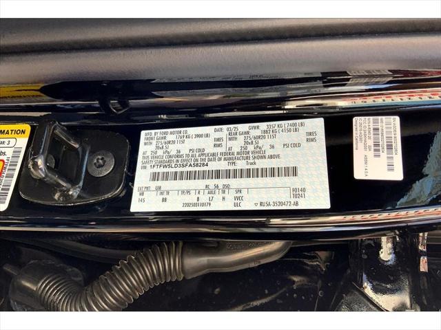 new 2025 Ford F-150 car, priced at $78,655