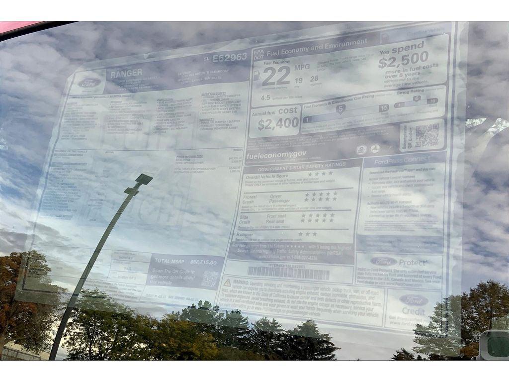 new 2025 Ford Ranger car, priced at $52,715