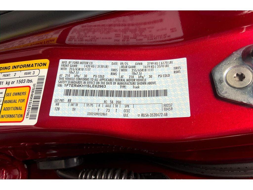 new 2025 Ford Ranger car, priced at $52,715