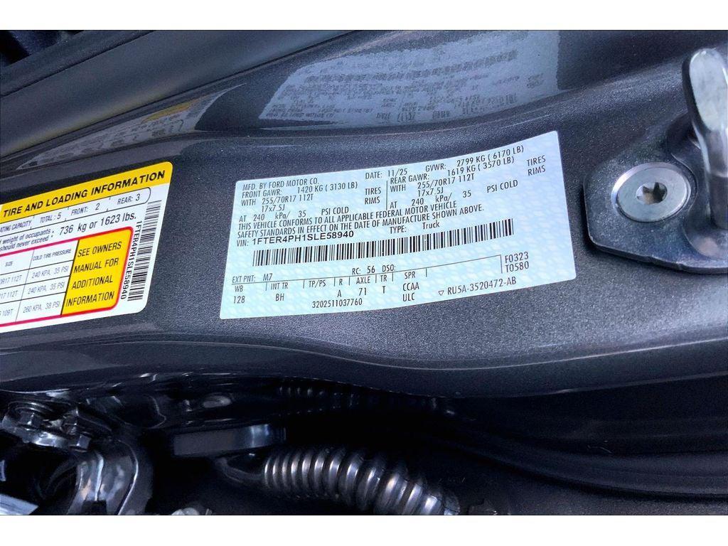 new 2025 Ford Ranger car, priced at $41,430