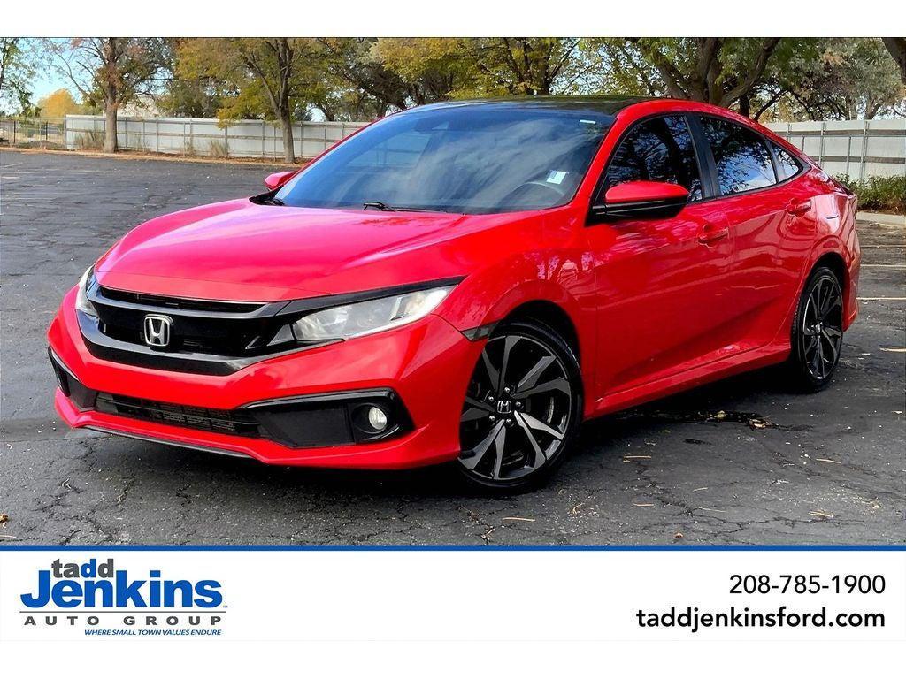 used 2020 Honda Civic car, priced at $16,995