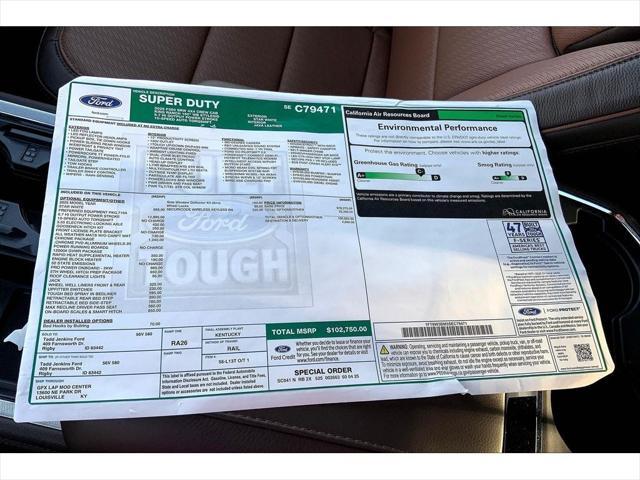 new 2025 Ford F-350 car, priced at $102,750