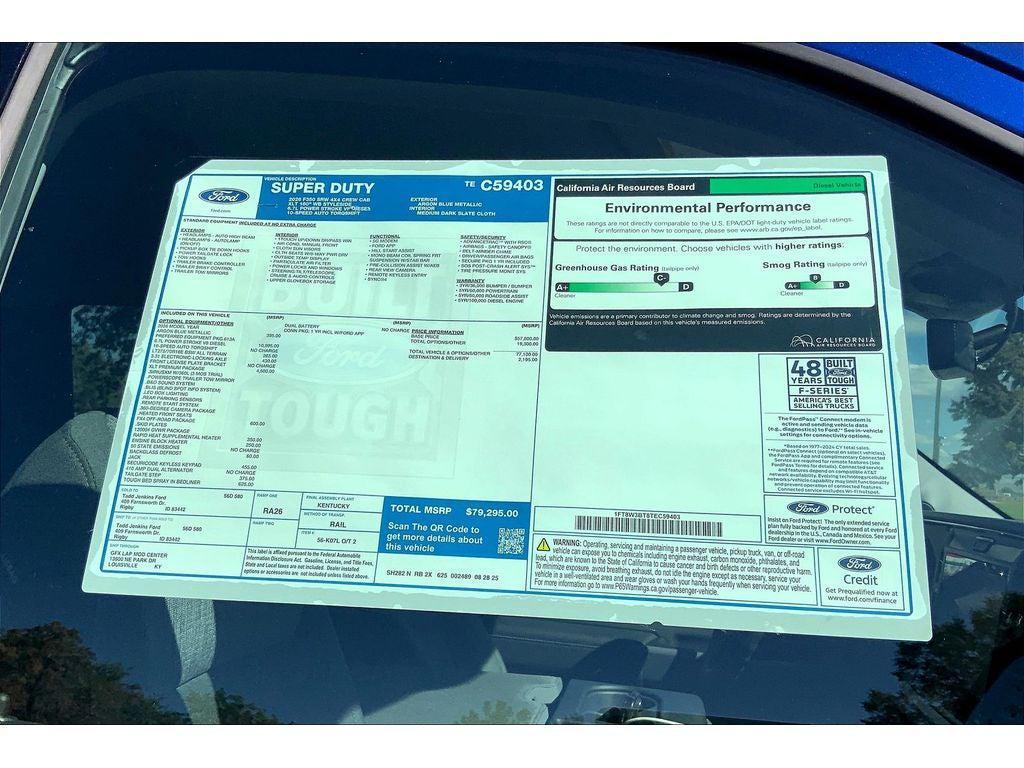 new 2026 Ford F-350 car, priced at $79,295