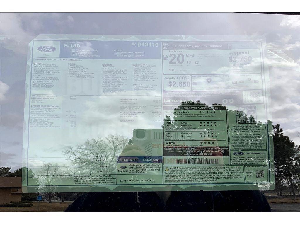 new 2025 Ford F-150 car, priced at $54,255