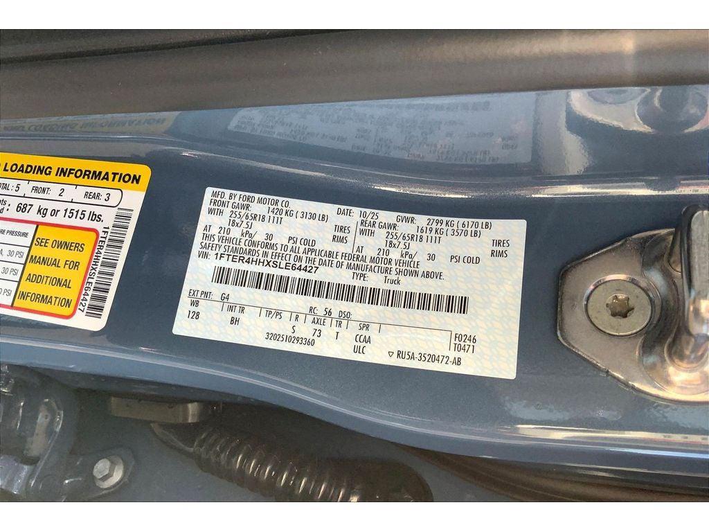 new 2025 Ford Ranger car, priced at $48,300