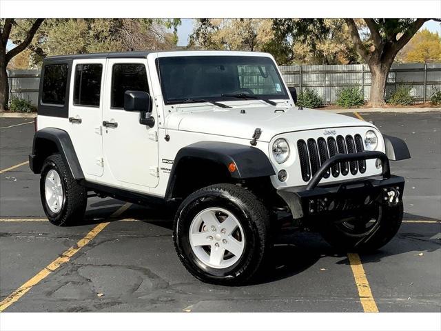 used 2015 Jeep Wrangler Unlimited car, priced at $20,995