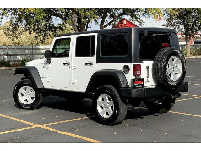 used 2015 Jeep Wrangler Unlimited car, priced at $20,995